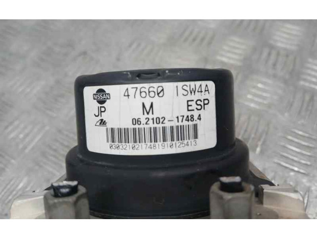 Jednotka ABS 47660ISW4A, 06210217484   Nissan Murano Z51 2010