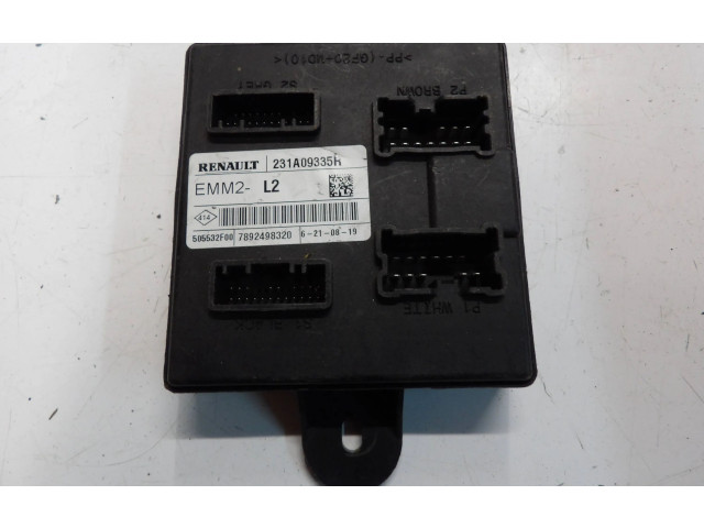 Блок управления 231A09335R, 505532F00 Dacia Duster II