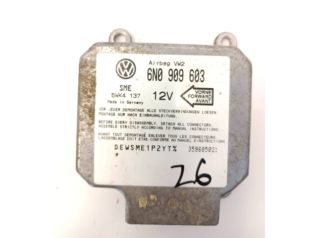 Блок подушек безопасности 6N0909603, 5WK4137 Volkswagen Transporter - Caravelle T5