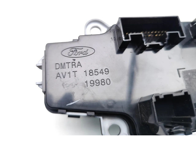 Блок управления кондиционера воздуха / климата/ печки (в салоне) AV1T-18549    Ford B-MAX  M1JE 