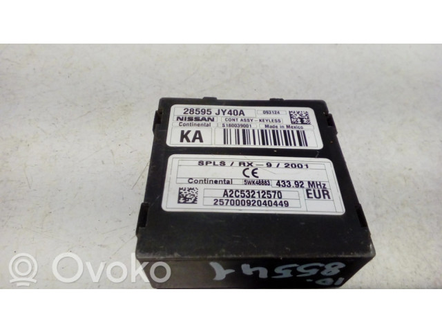 Блок управления 28595JY40A, A2C53212570 Renault Koleos I