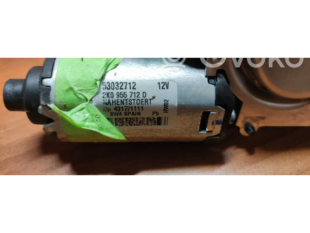 Моторчик заднего дворника 2K0955712D, 43171111 Volkswagen Caddy