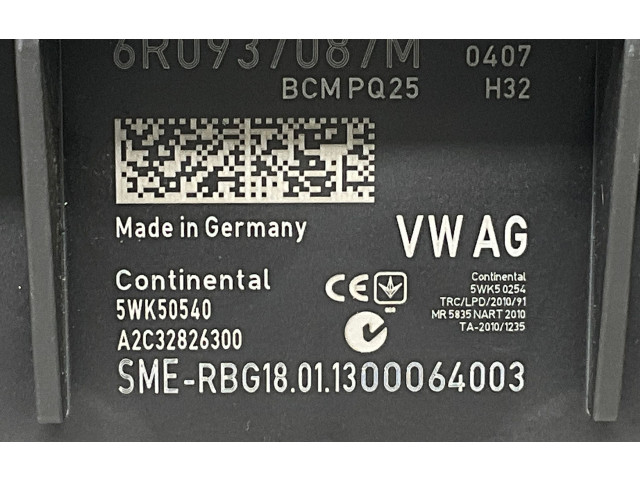 Блок комфорта 6R0937087M   Skoda Rapid (NH)   