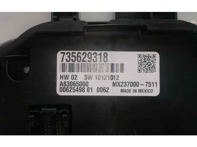 Блок управления климат-контролем 735629318   Fiat 500X