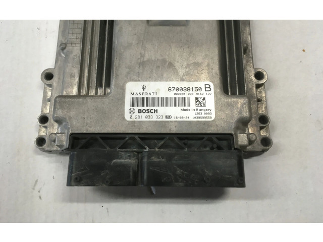 Řídící jednotka 670038150, 0281033323 Maserati Levante 2017