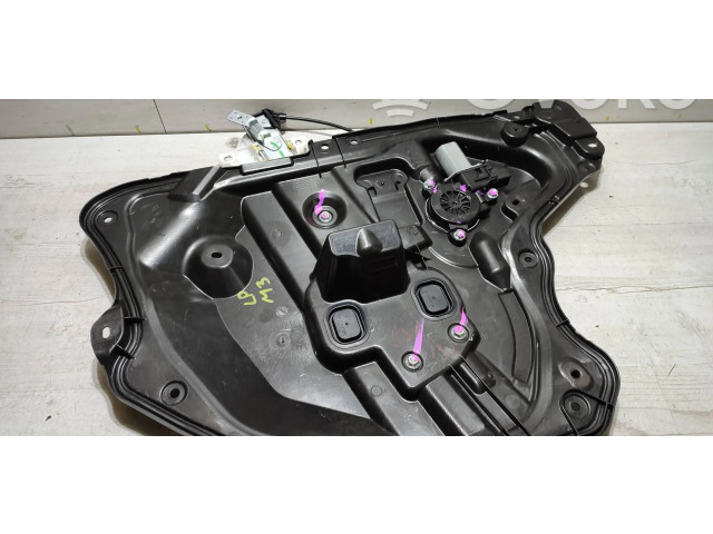 Передний комплект электрического механизма для подъема окна BJ375997X, BJV55997X Mazda 3 III