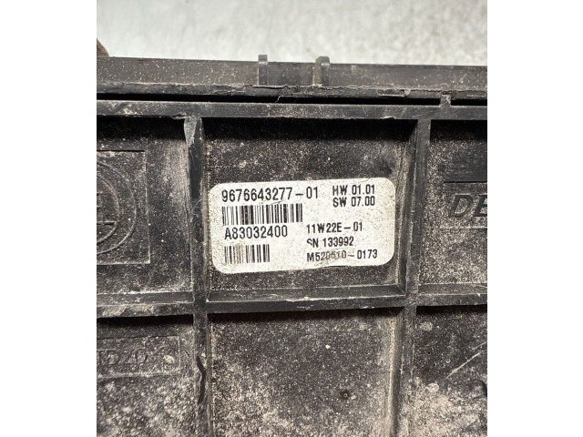 Блок управления климат-контролем 9676643277, A83032400 Citroen C5