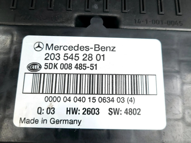 Pojistková skříňka A2035452801, 2035452801 Mercedes-Benz C W203 2004