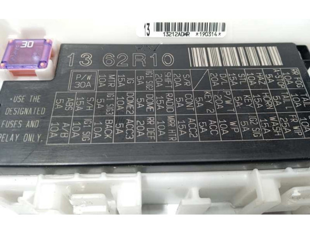 Блок управления 1362R10, 13212ADWR   Suzuki Ignis