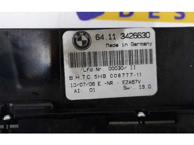 Блок управления климат-контролем 64113426630, 5HB00877711 BMW X3 E83