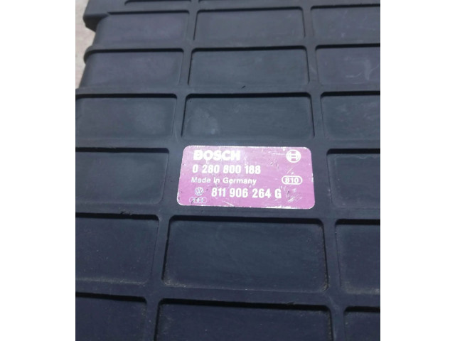 Блок управления двигателем Блок управления 811906264g, 0280800188 Audi 80 90 B3