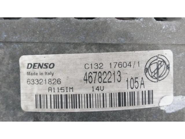 Генератор 46782213, ALTERNADOR Alfa Romeo 166 1.9
