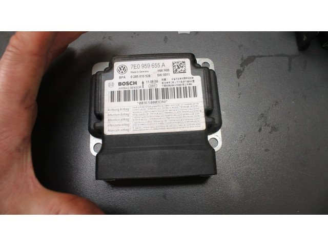 Блок подушек безопасности 7E0959655A, 0285010529   Volkswagen Transporter - Caravelle T5