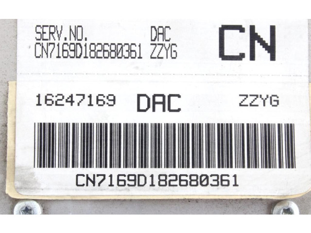 Блок управления двигателя 16246137   Chevrolet Lanos