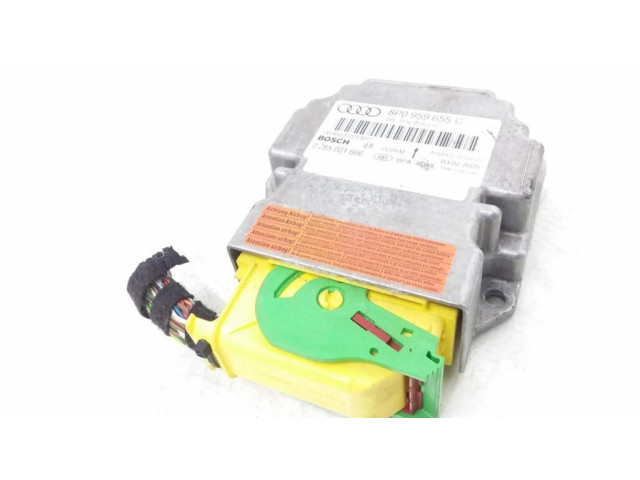 Блок подушек безопасности 8P0959655C, 0285001666 Audi A3 S3 A3 Sportback 8P