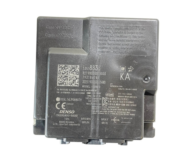 Блок управления 13518838, 84186601   Chevrolet Camaro