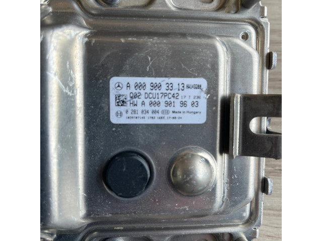 Блок управления двигателем Блок управления A0009003313, 0281034004   Mercedes-Benz GLC X253 C253