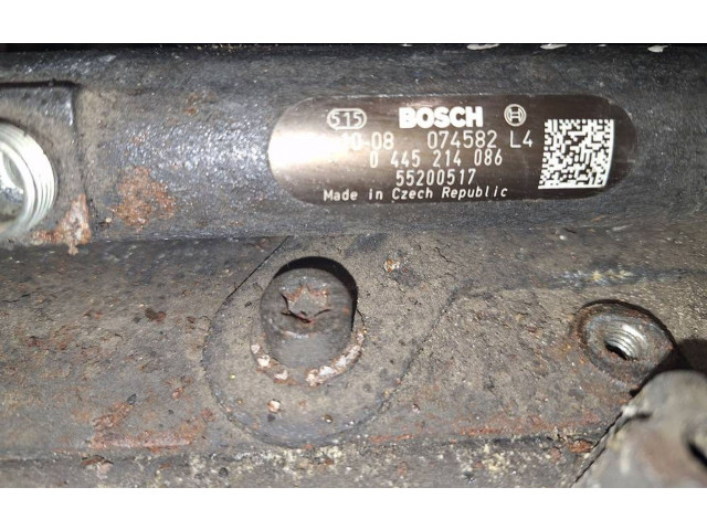 Vstřikovací lišta 0445214086, 55200517   Fiat Punto (188)     