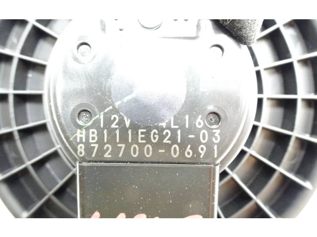 Вентилятор печки 8727000691, HB111EG2103 Mazda 3 III