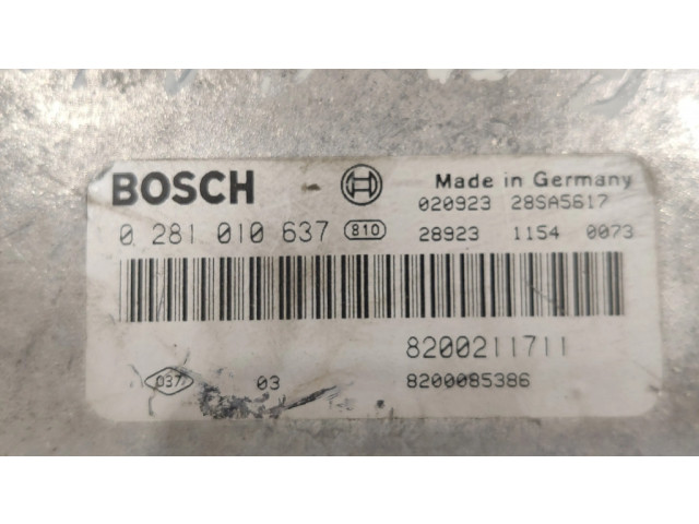 Řídící jednotka 8200211711 Renault Vel Satis 2002