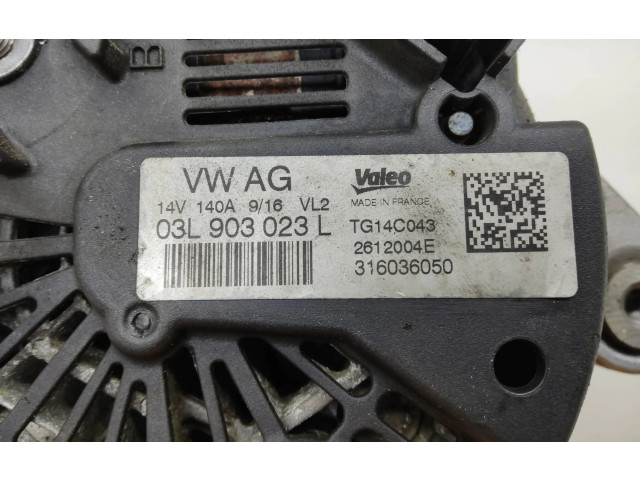Генератор 03L903023L, 316036050   Seat Alhambra (Mk2)      