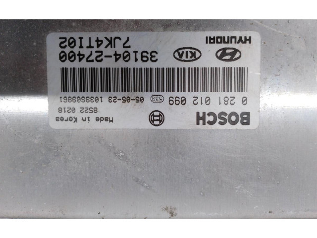 Блок управления двигателем Блок управления 39104-27400   KIA Sportage