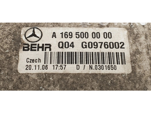 Интеркулер  A1695000000   Mercedes-Benz A W169 