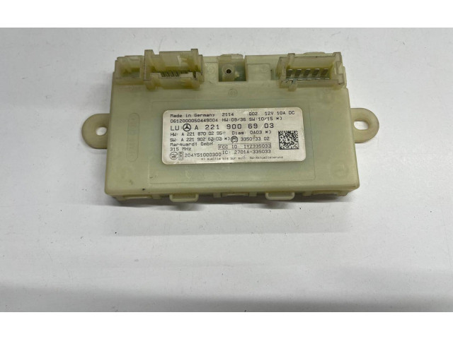 Блок управления A2219006903, A2218700295   Mercedes-Benz CL C216