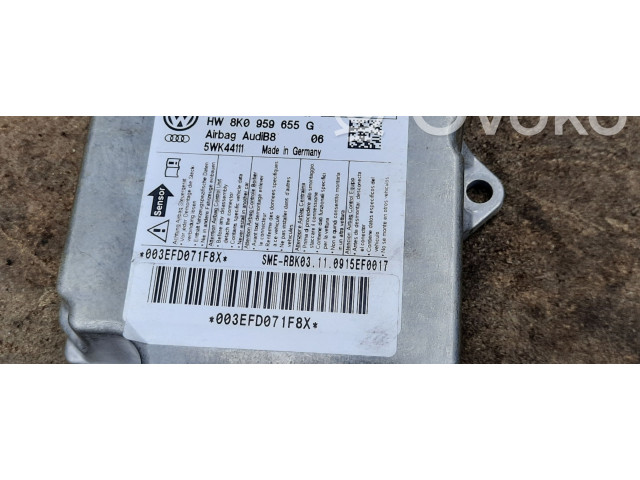 Блок подушек безопасности 8K0959655G   Audi A4 Allroad B8