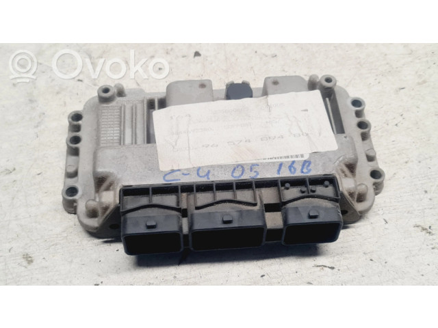 Блок управления двигателя 9657489480, 9644692380 Citroen C4 I