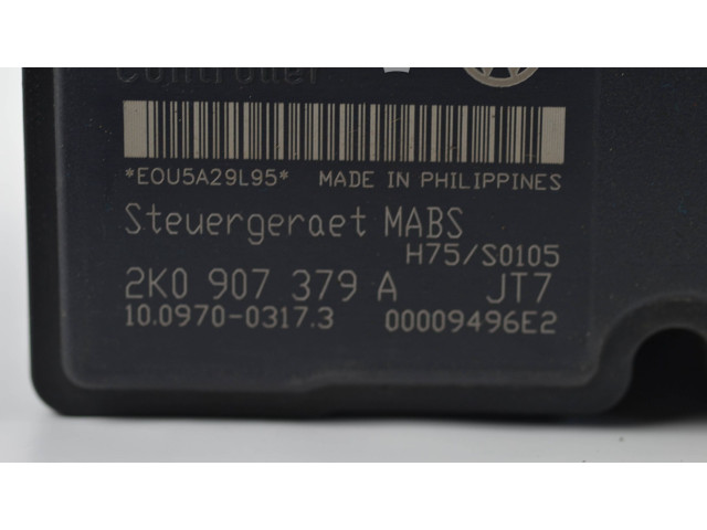 Блок АБС 2K0907379A, 00009496E2 Volkswagen Caddy 2004 - 2010 года