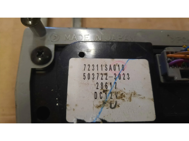 Блок управления климат-контролем 72311SA010, 5037223023   Subaru Forester SG