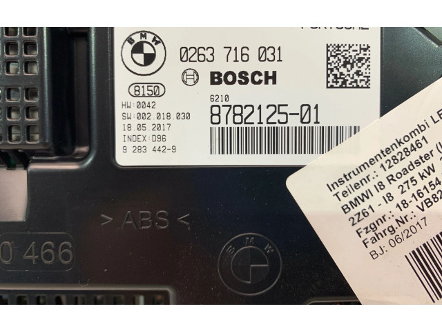 Přístrojová deska BMW i8 2017 8782125