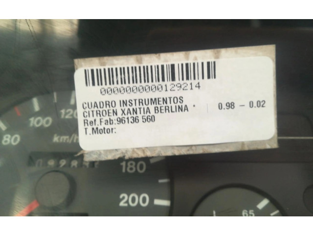 Přístrojová deska Citroen Berlingo 96136560
