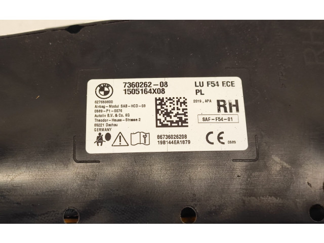 Подушка безопасности в сиденье 7360262, 736026208   Mini Clubman F54