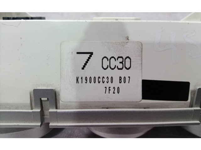 Блок управления климат-контролем K1900CC30, K1900CC30 Mazda 5