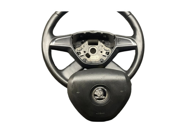 Руль Skoda Rapid (NH)  2012 - 2019 года 5J0419091, 5E0880201      