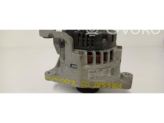 Генератор 06B903016D   Volkswagen PASSAT      