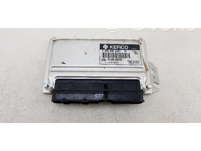 Блок управления двигателя 9030930223F, 3910626240 Hyundai Getz