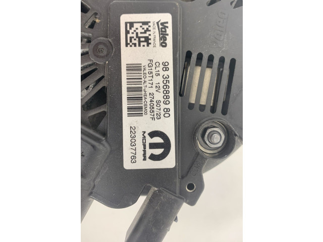 Генератор    9835688980   Peugeot 2008 II