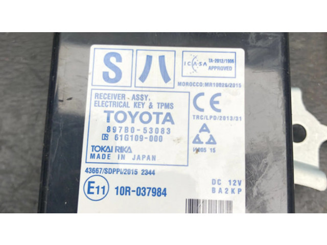 Блок управления 897B053083, 61G109000 Lexus IS III XE30