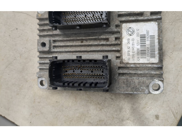 Řídící jednotka 51926687, Bc0100456E   Fiat Punto (199) 2012