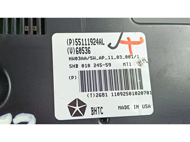 Блок управления климат-контролем P55111924AL   Jeep Grand Cherokee