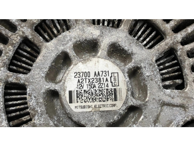 Генератор 23700AA731, A2TX2381A Subaru Forester SJ 2.0