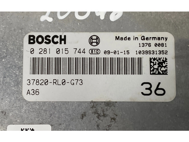 Блок управления двигателя 37820RL0G73, 1039S31352 Honda Accord