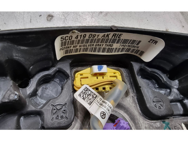 Руль Volkswagen Jetta VI 2011 - 2018 года 5C0419091AK, TPD0170000414