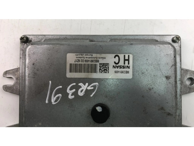 Řídící jednotka MEC951030 Nissan Qashqai+2 2010