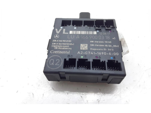 Блок комфорта A1669000318   Mercedes-Benz GLA W156   