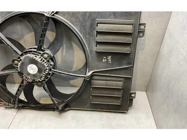 Вентилятор радиатора     1K0121205AC    Skoda Yeti (5L) 