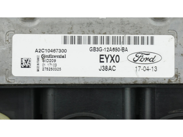 Řídící jednotka GB3G12A650BA, A2C10467300 Ford Ranger 2015